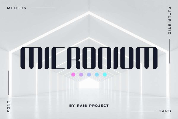 Micronium Font - Image 3