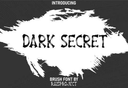 Dark Secret Font